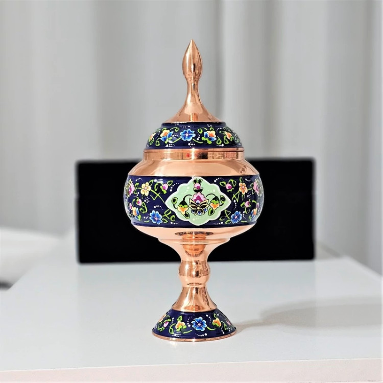 پک هدیه صنایع دستی مدل مس و ترمه کد pardaz23