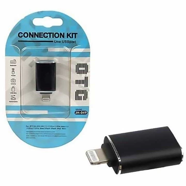 او تی جی آیفون OTG IPHONE جهت اتصال فلش و یو اس بی به گوشی های آیفون