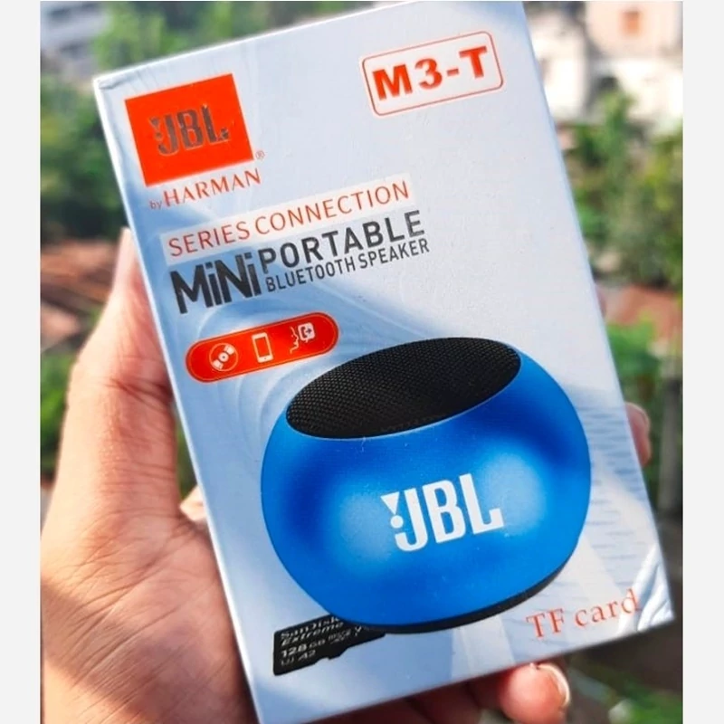 اسپیکر بلوتوثی و رم خور برند JBL ، بدنه فلزی کیفیت بالا شرکتی
