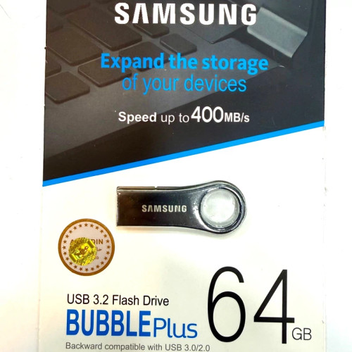فلش مموری سامسونگ 64گیگ usb3.2 سرعت 400mb