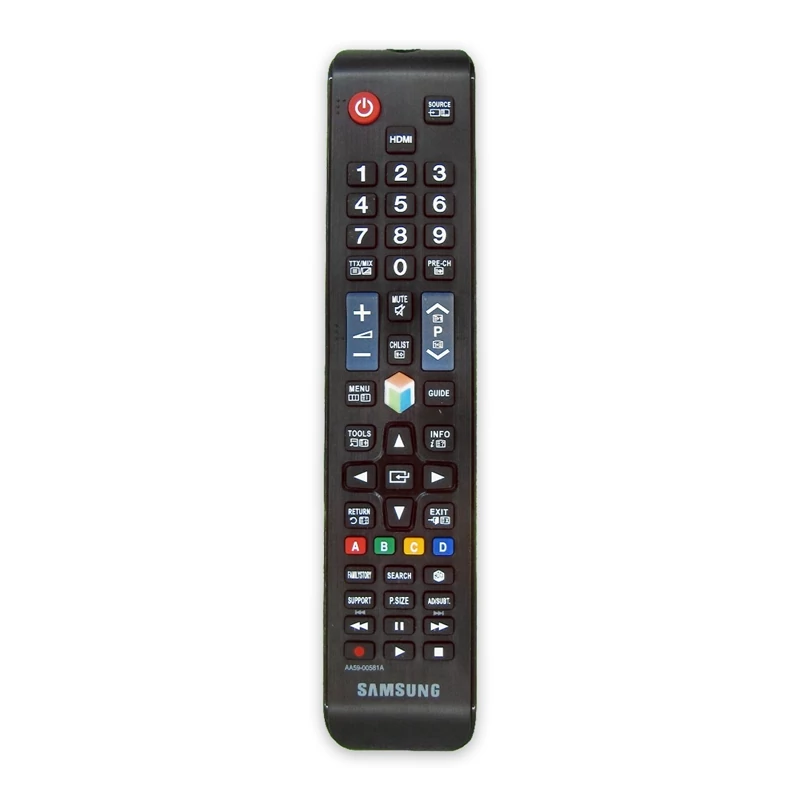 کنترل تلویزیون سامسونگ SAMSUNG اصلی  (حک شده) (مناسب تمام مدل های ال سی دی و ال ای دی سامسونگ)