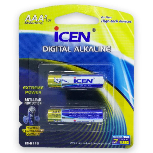 باتری نیم قلم آلکالاین آی سن DIGITAL ALKALINE ICEN