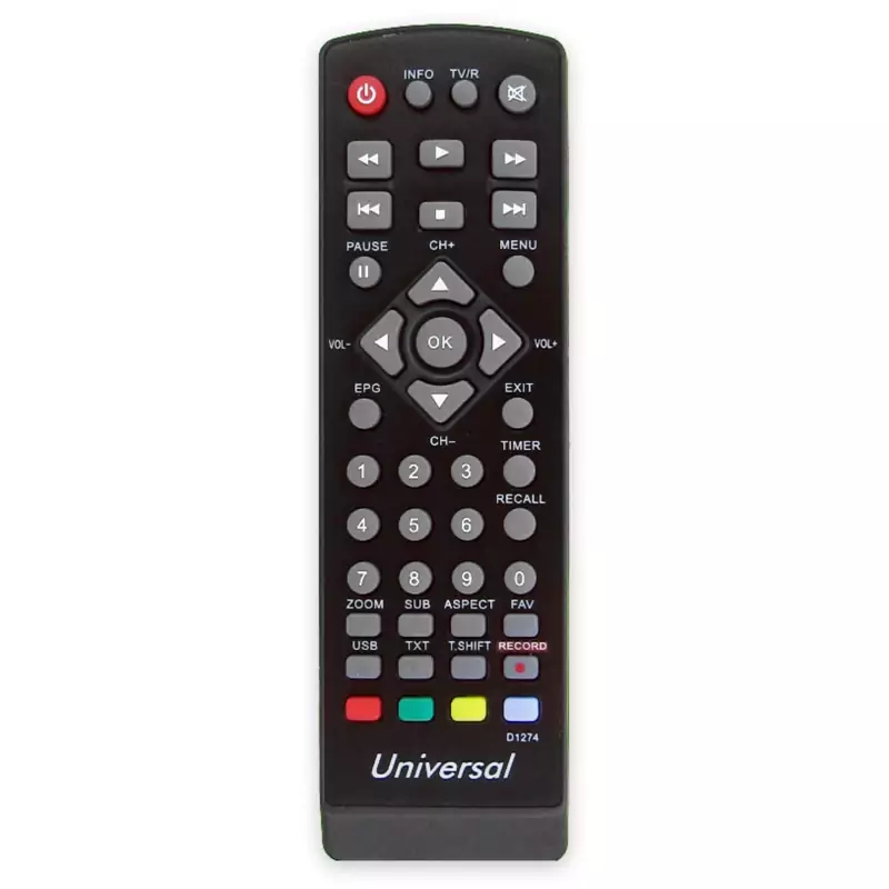 کنترل گیرنده دیجیتال همه کاره یو نیورسال UNIVERSAL مدل D 1274