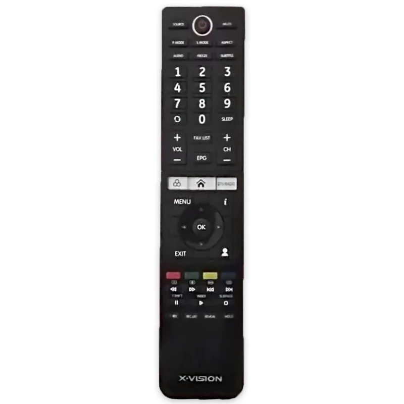 کنترل تلویزیون ال ای دی ایکس ویژن X VISION مدل XS4020S (مشابه)