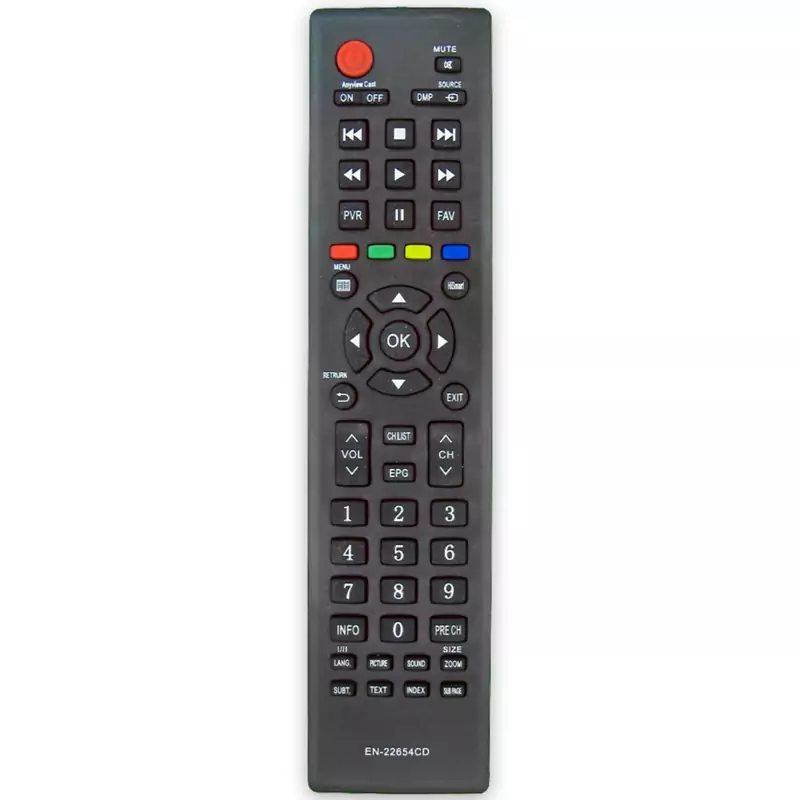 کنترل تلویزیون ال ای دی هایسنس HISENSE LED مدل EN-22654CD