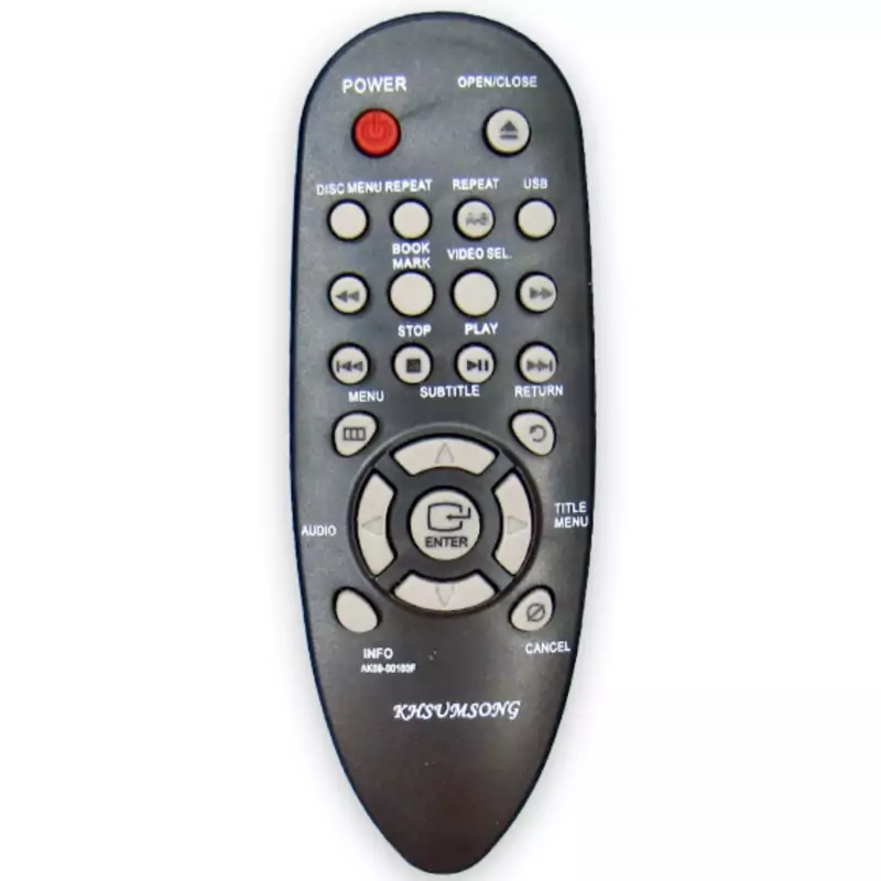 کنترل دی وی دی سامسونگ SAMSUNG DVD کوتاه تخم مرغی جدید