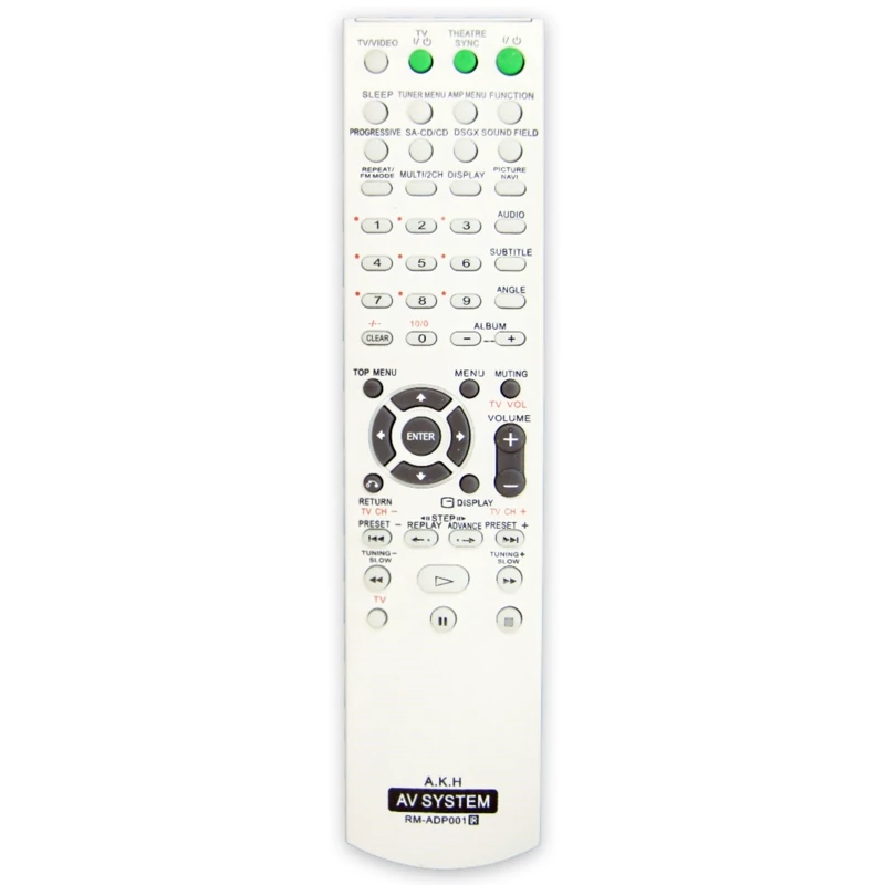 کنترل دی وی دی ضبطی سونی SONY DVD اصلی مدل RM-ADP001