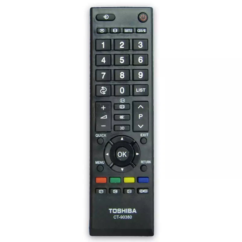کنترل تلویزیون   توشیباTOSHIBA مدل CT-90380