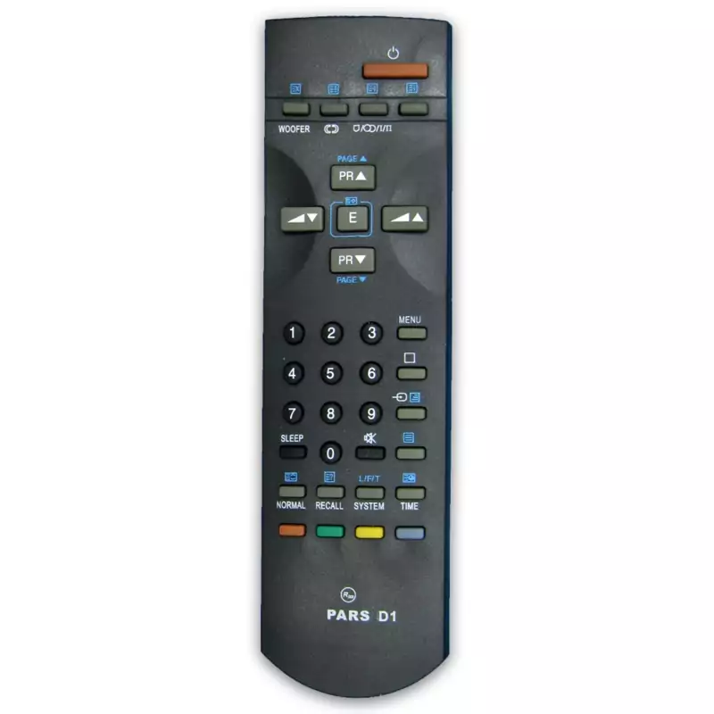 کنترل تلویزیون پارس PARS مدل D1