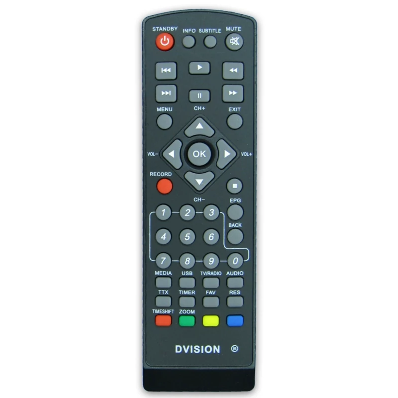 کنترل گیرنده دیجیتال دی ویژن DVISION مدل DV-325
