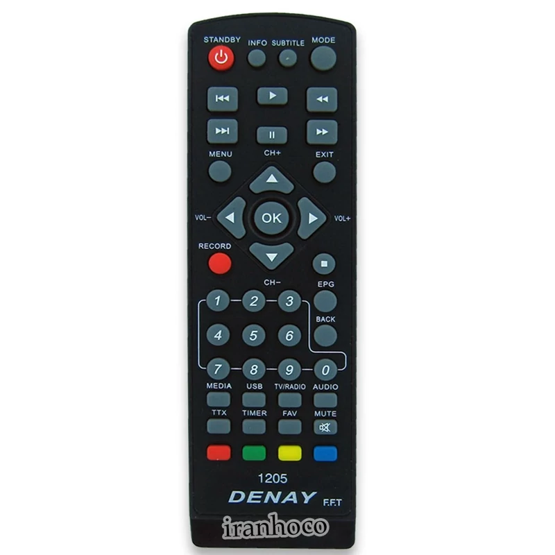 کنترل گیرنده دیجیتال دنای DENAY مدل 3601 E