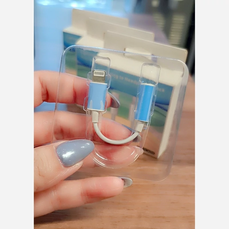 جک(مبدل USB به IPHONE)های کپی آیفون-مدل J005