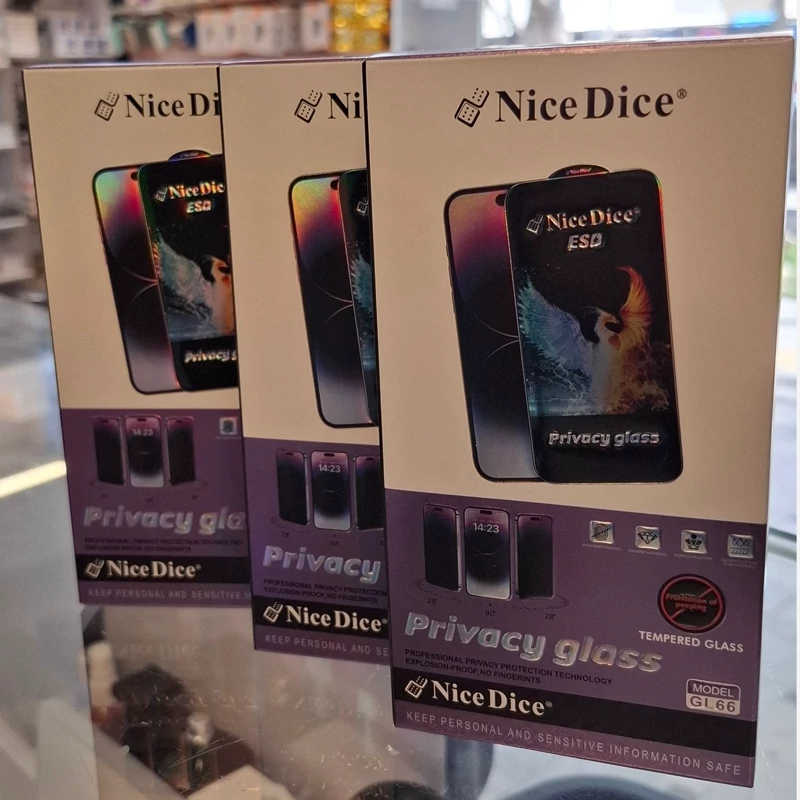 گلس privacy برند NICE DICE پک 10 تایی