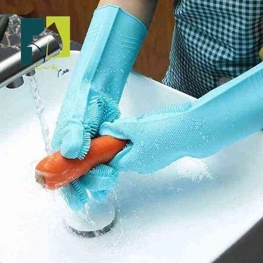 دستکش سیلیکونی پرزدار