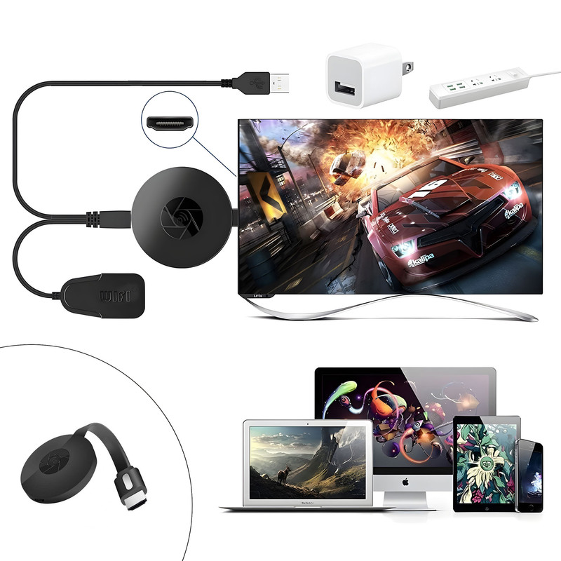 دانگل HDMI کروم کست مدل AS-CH CAST