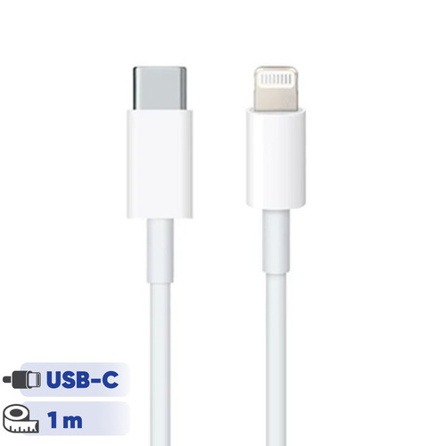 کابل تبدیل USB-C به لایتنینگ آیرون ایکس مدل APPLE-ORG طول 1 متر