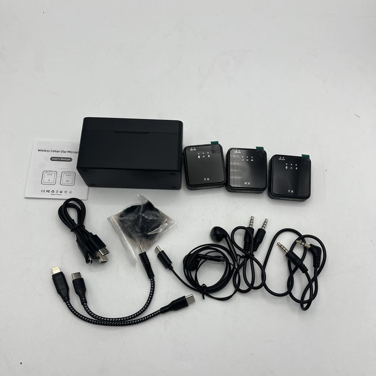 ست میکروفن یقه ای بی سیم مدل SX-63