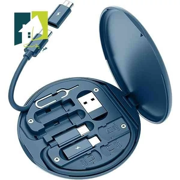 شارژر همه کاره کیت کابل شارژ مسافرتی 60 وات
