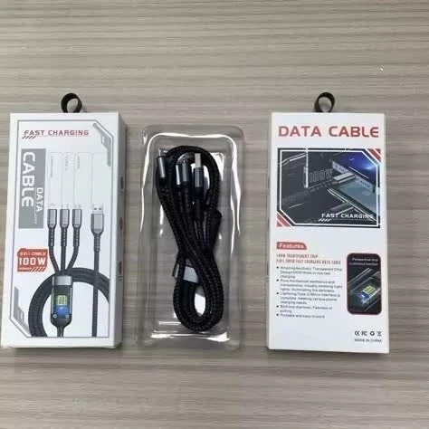 کابل سه پورت برزنتی 100 وات اورجینال