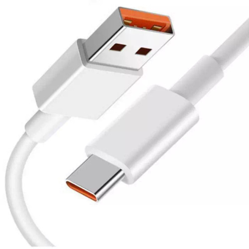 کابل فست شیائومی سوکت نارنجی 6 آمپر باکیفیت مناسب 18 تا 22 وات