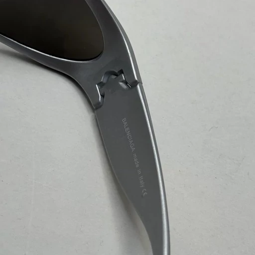 عینک ترند جدید بالنسیاگا مدل BALENCIAGA SWIFT OVAL نقره ای عدسی نقره ای