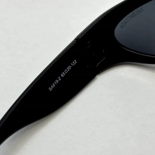 عینک ترند فشن آفتابی برند بالنسیاگا مدل BALENCIAGA SWIFT OVAL مشکی