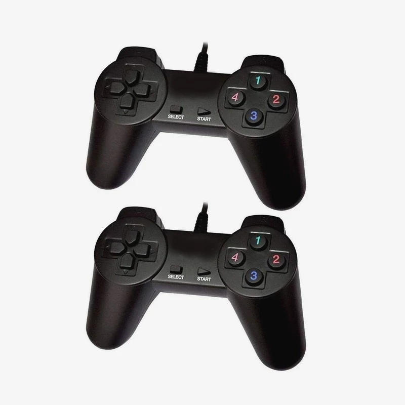 دسته بازی gameکامپیوتر و لپ تاپ دوتایی(نصب آسان و بدون دردسر(کیفیت عالی پک شرکتی)