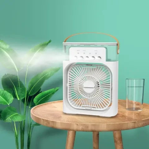 پنکه مه پاش رو میزی مه پاش مدل Air Cooler Fan