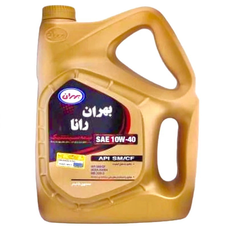 روغن موتور بهران مدل رانا 10w-40 کیفیت SMحجم 5 لیتر
