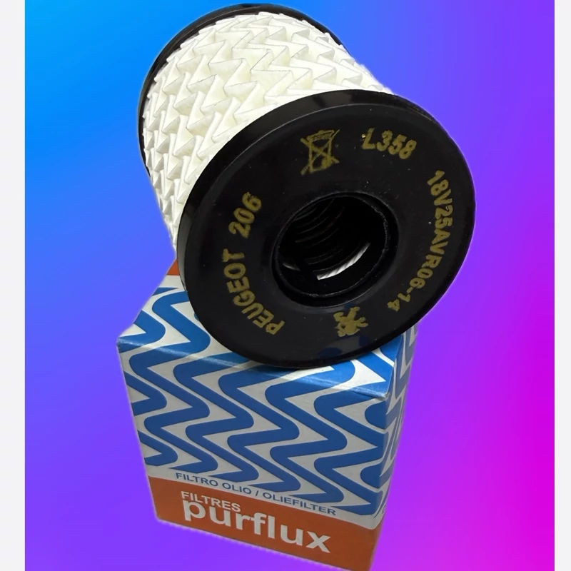 فیلتر روغن پژو 206 و207 پایه کوتاه طرح