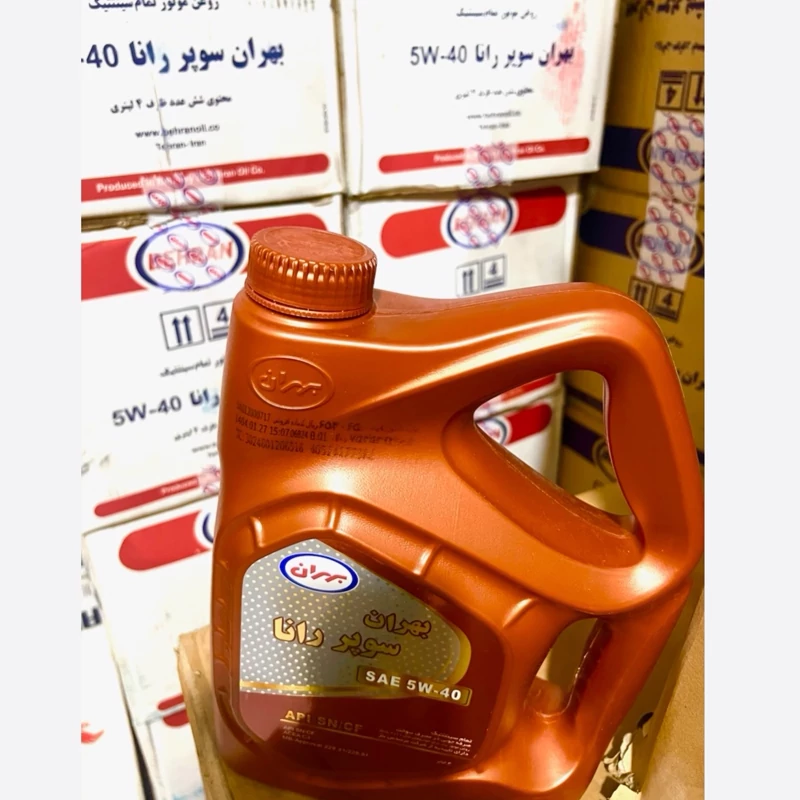 روغن موتور بهران سوپر رانا 5W40تمام سنتتیک 4لیتریSN