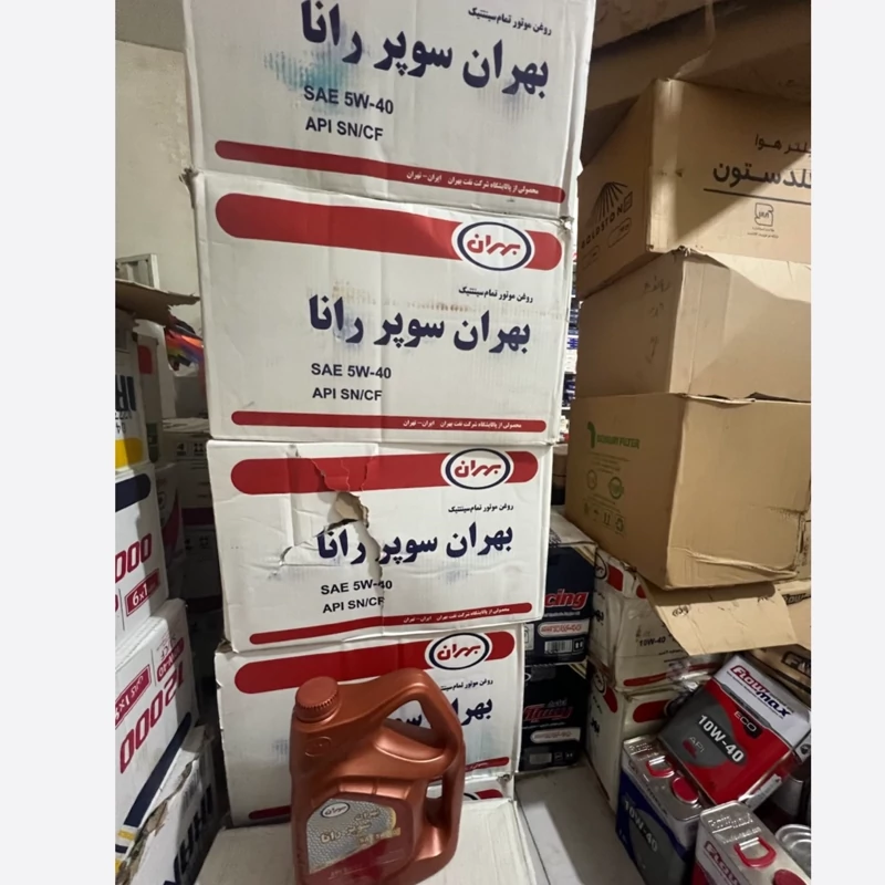 روغن موتور بهران سوپر رانا 5W40تمام سنتتیک 4لیتریSN