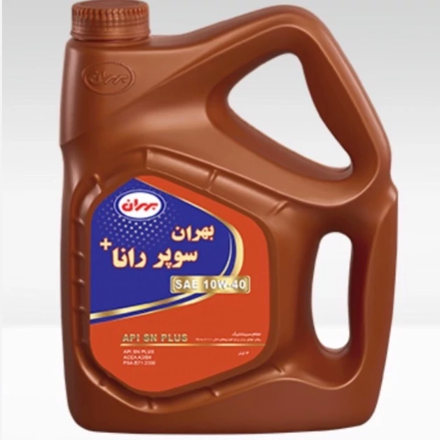 روغن موتور بهران فول سنتتیک سوپر رانا پلاس 10W-40 کیفیت SNحجم 4 لیتر