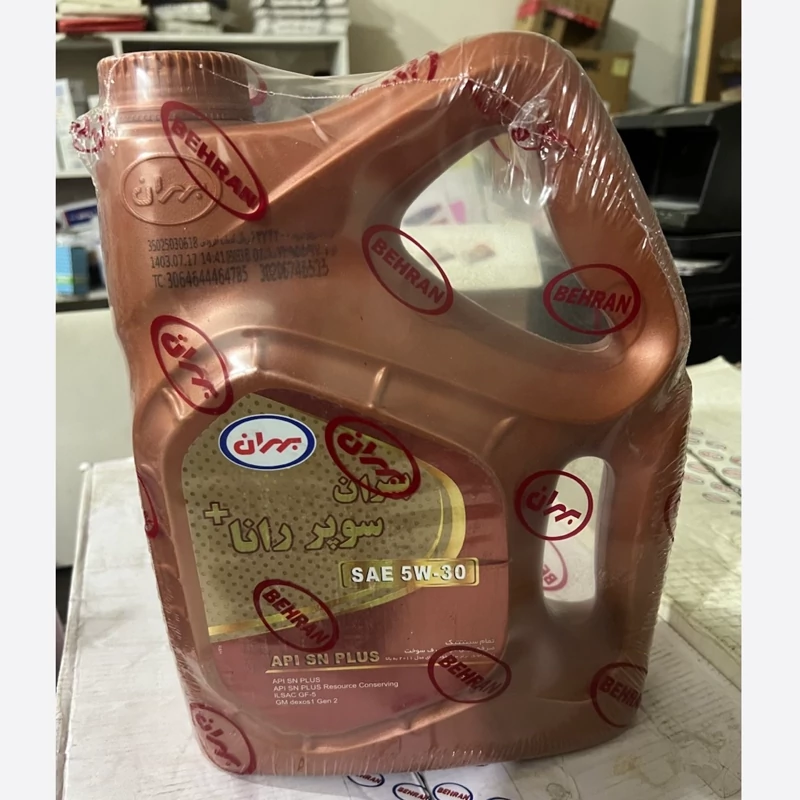 روغن موتور بهران سوپر رانا پلاس+ 5W30 SN حجم 4 لیترعمده