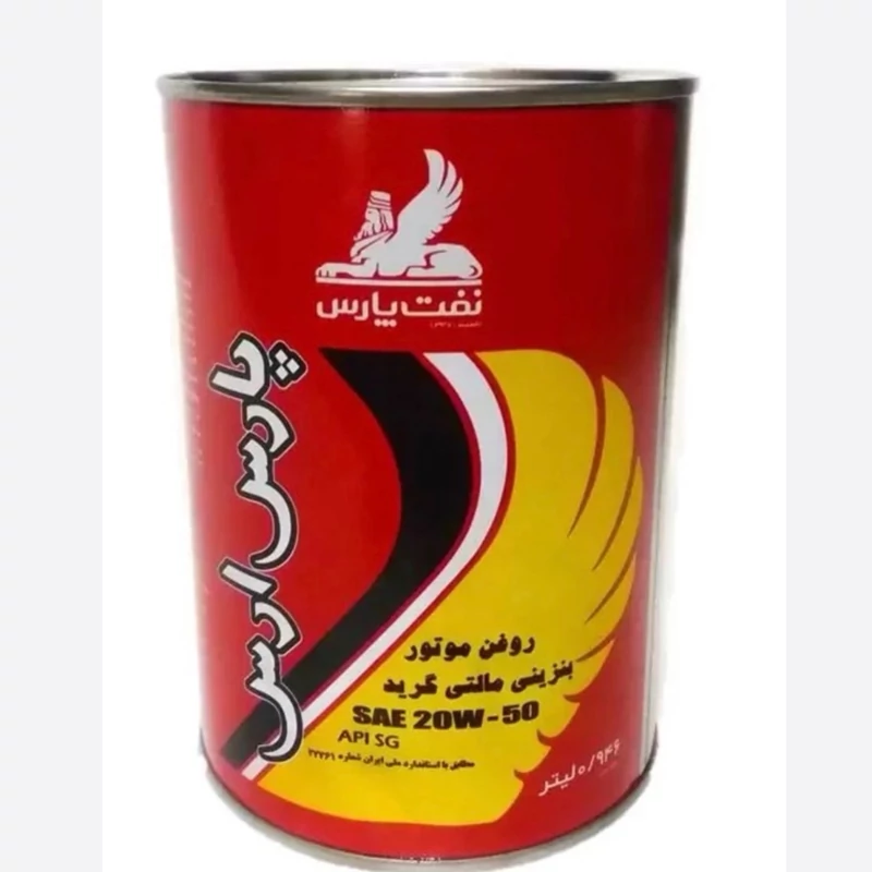 روغن موتور پارس ارس 20W50 یک لیتری