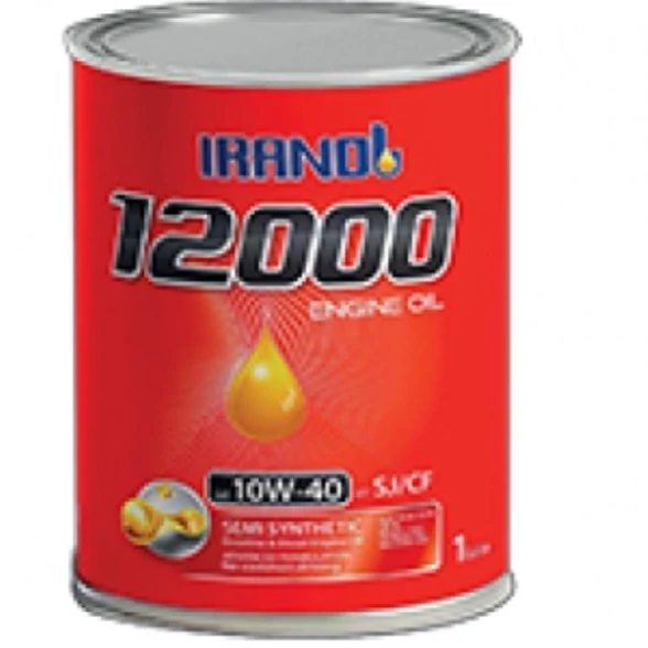 روغن موتور ایرانول 12000- sjچهار لیتری10W40