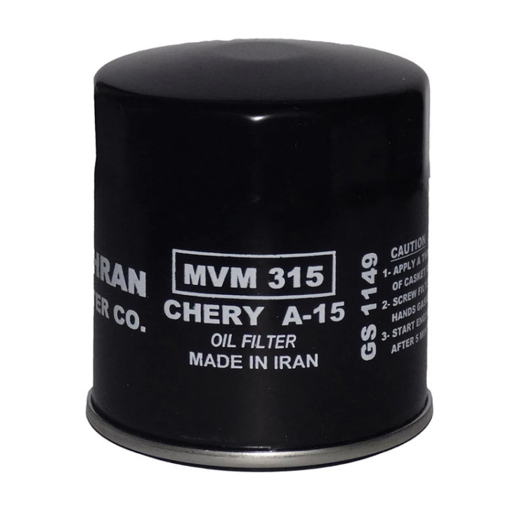 فیلتر روغن خودرو بهران فیلتر مدل GS1149 مناسب برای MVM 315مدل 1