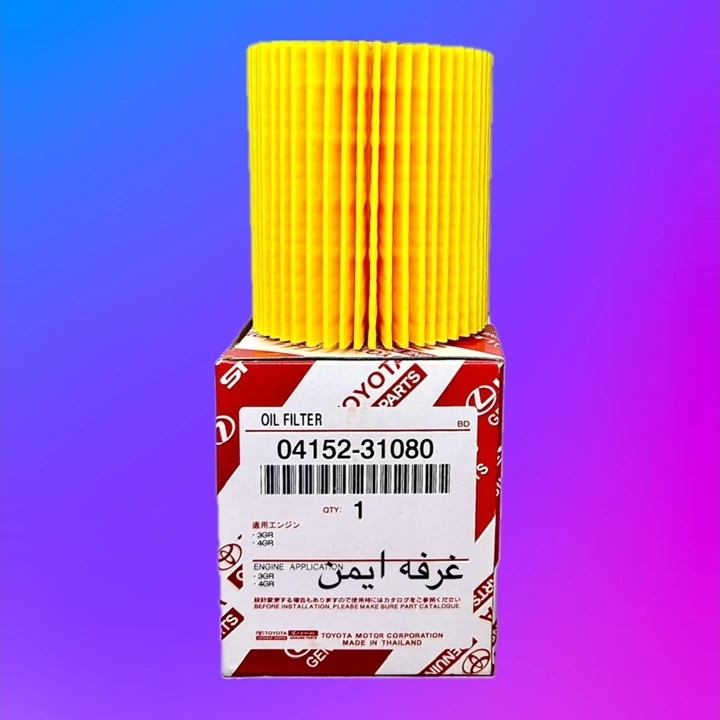 فیلتر روغن تویوتا و‌لکسوس جنیون پارتس مدل 31080-04152