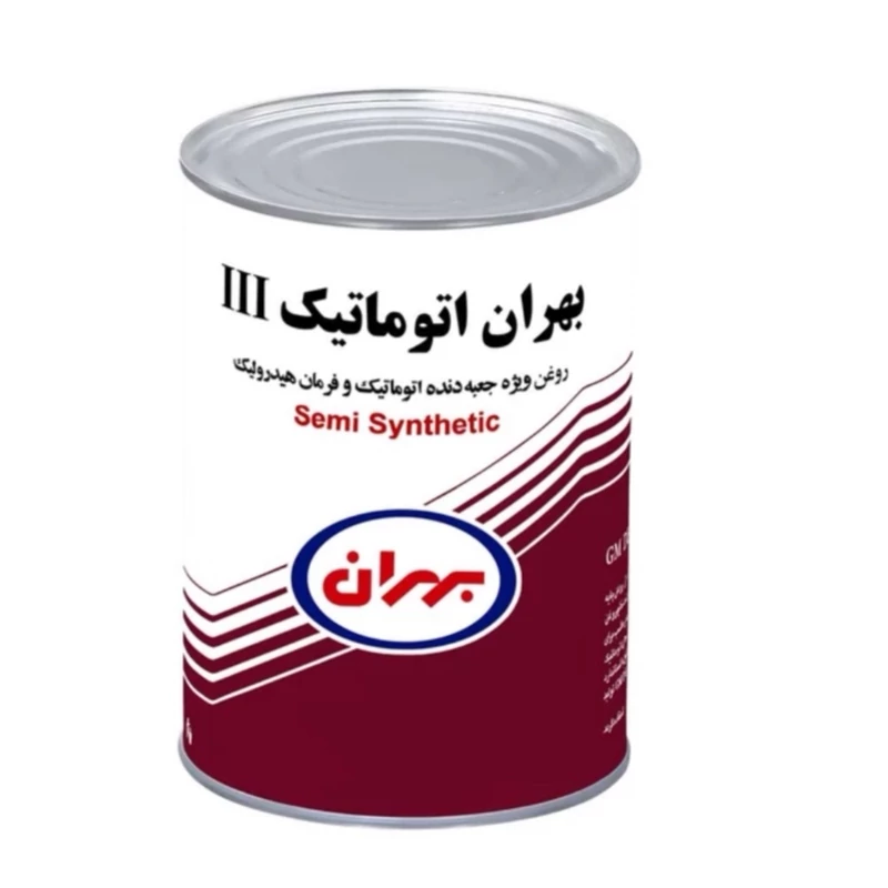 روغن جعبه دنده اتومات وفرمان هیدرولیک بهران مدل III سه خط حجم 1 لیتر