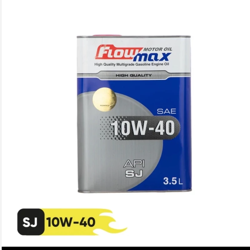 روغن موتور فلومکس مدل FlowMax SJ 10W40 حجم 3.5 لیتر