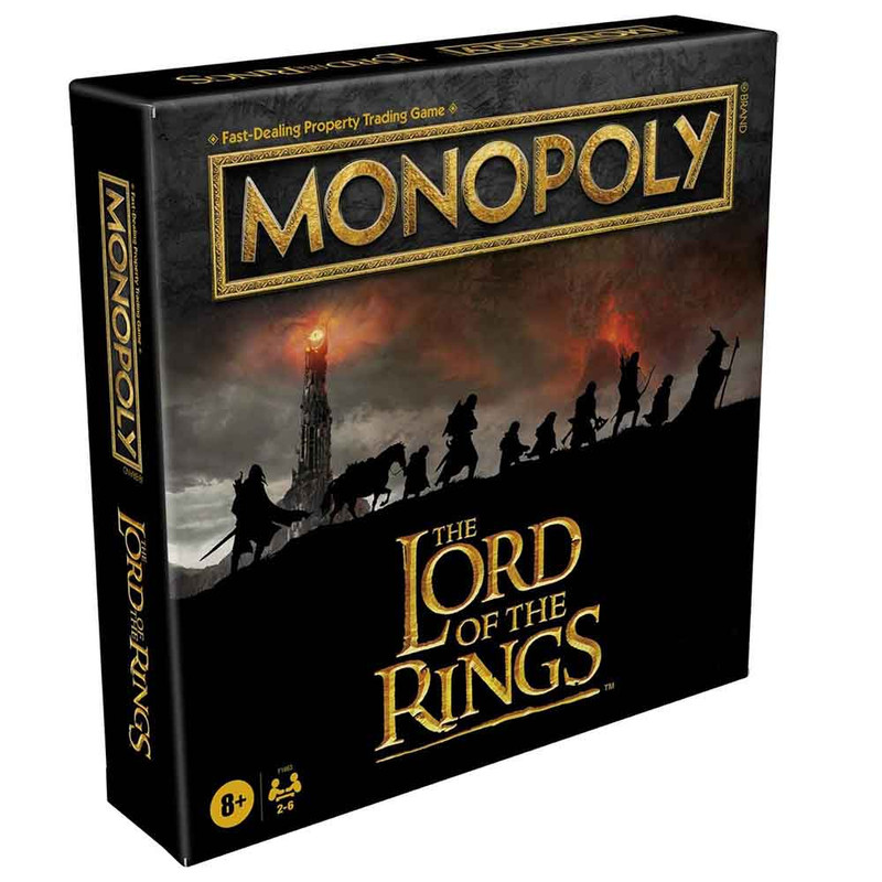 بازی فکری مدل مونوپولی Monopoly طرح ارباب حلقه ها