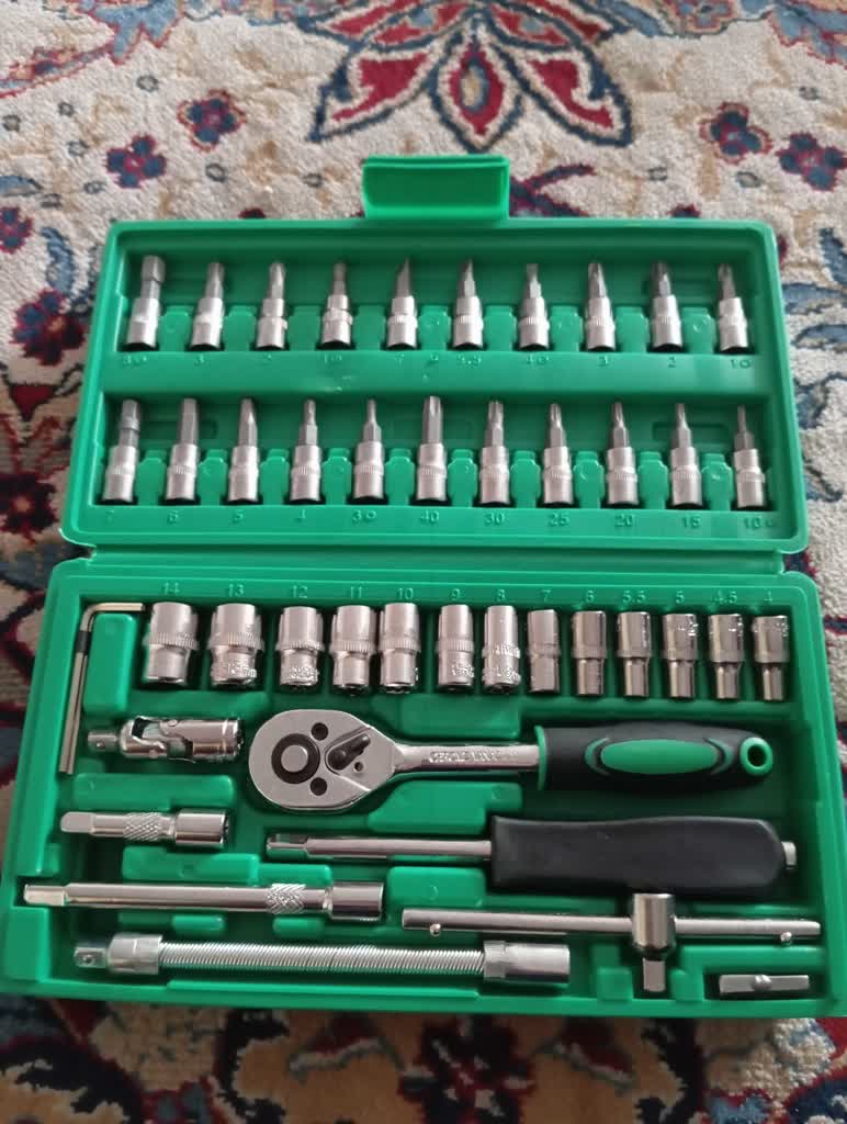 جعبه بکس 46 پارچه پرو