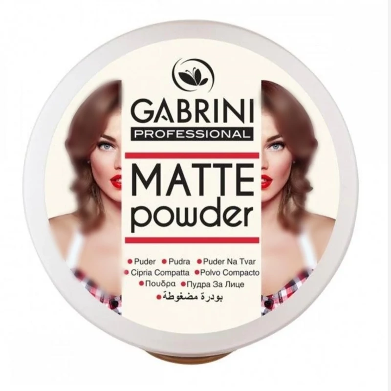 پنکک مات گابرینی Gabrini Matte Powder شماره 01 تا 04