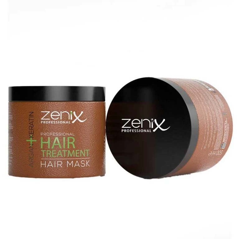 ماسک مو احیاکننده زنیکس Zenix حاوی پروتئین و کراتین جهت تقویت و ترمیم عمیق مو 500 میل