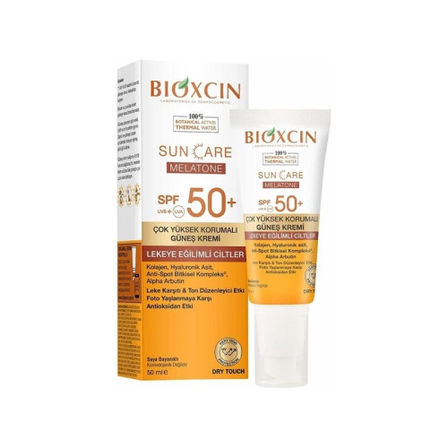 کرم ضد آفتاب بیوکسین Bioxcin با محافظت بسیار بالا برای پوست های مستعد لک Spf 50+