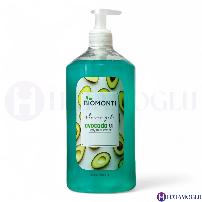 شامپو بدن بیومونتی Biomonti حاوی روغن آووکادو 1000 میل