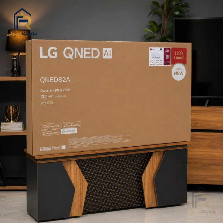 تلویزیون ال جی 65 اینچ مدل 65QNED82A، هوشمند 4K سری 2025