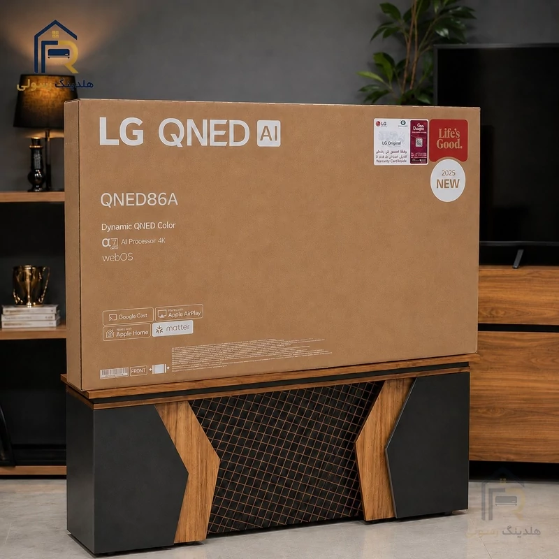 تلویزیون ال جی 55 اینچ مدل 55QNED86A، هوشمند گیمینگ 4K سری 2025