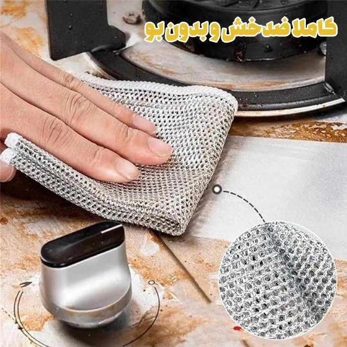 اسکاچ توری 2 لایه با کیفیت بالا بسته 400 عددی