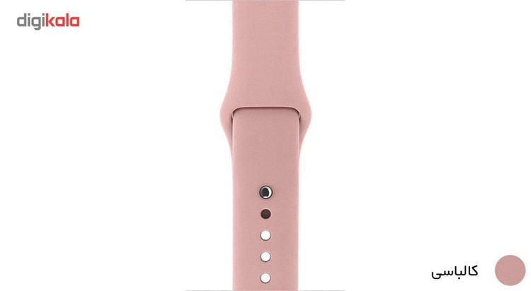 بند لاستیکی مدل Sport Band مناسب برای اپل واچ 38 میلی متری